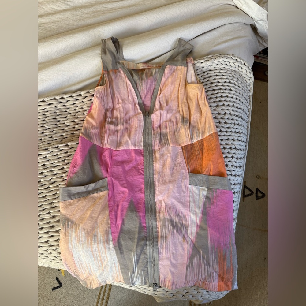 Vintage colorful mini-dress/tunic